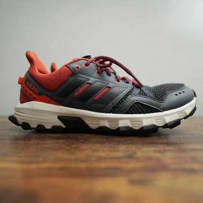 Adidas Rockadia Trail Running Zapatos Hombres Negro Energía Exterior Tenis Talla 6.5 Foto 1 de 4