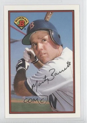 1989 Bowman Collector's Edition (Tiffany) Marty Barrett #28 - Image 1 of 2