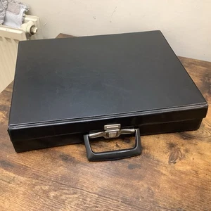 Kassetten Band Aufbewahrungsbox schwarz 45 Kassetten Bänder Kapazität - Bild 1 von 11