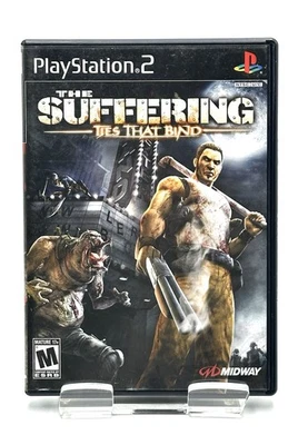 The Suffering (PlayStation 2 PS2) Complete CIB Tested Working w/ Reg Card - Image 1 of 4