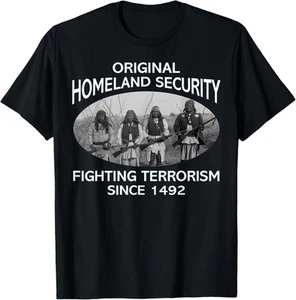 Felpa con cappuccio maglietta originale Homeland Security lotta terrorismo dal 1492 - Foto 1 di 10