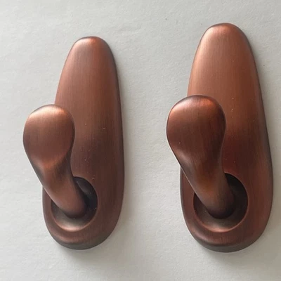 Command Small Forever Classic Metal Hook, Antique Copper, 2-Hooks, 4-Strips - Image 1 of 4