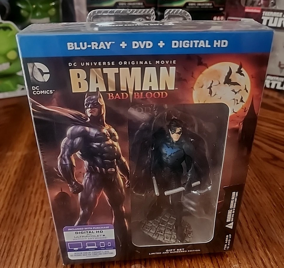 DC Universe Original Mivie Batman Bad Blood Blue-Ray+DVD+Digital HD Foto 1 de 4