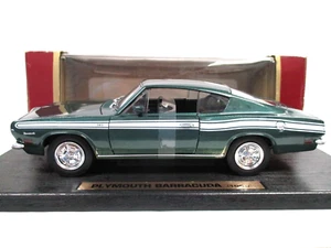 YAT MING / ROAD SIGNATURE - 1969 PLYMOUTH BARRACUDA 383 - 1/18 DIECAST - Picture 1 of 19