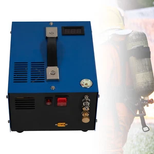 30MPA PCP Air Compressor 4500PSI High Pressure PCP Air Rifle Pump 12V/110V/220V - Picture 1 of 8
