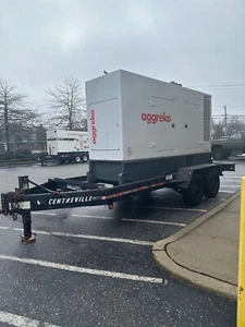 Aggreko mobile 300KVA diesel generator - Picture 1 of 7