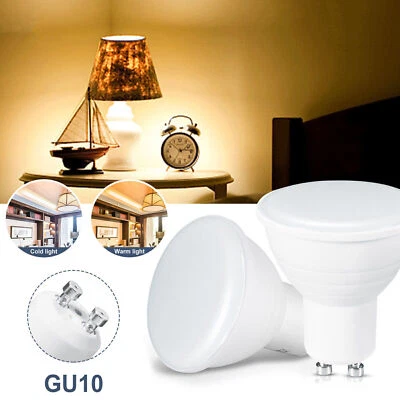 1-10PCS GU10 6W Dimmable LED Globe Bulb Light Spotlight Lamp Down Light AC 220V - image 1 of 4