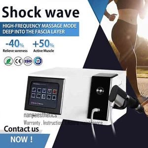 Máquina neumática de terapia de ondas de choque ESWT masajeador corporal tratamiento ED alivio del dolor - Imagen 1 de 9