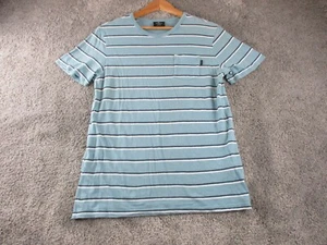 Ripcurl T Shirt Tee Small Short Sleeve RoundNeck Cotton Striped StandardFit - Picture 1 of 10