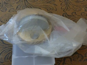 Rockwood 440 oder 441(?) Kuppel Bodenmontage Türstopper US4/606 Messing satiniert ロ - Bild 1 von 5