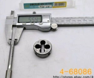 1pcs 3/8-28 tap + 1pcs 3/8-28 die UNS British US made right hand taper - Imagen 1 de 7