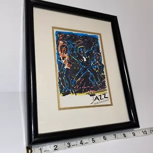 New Orleans Jazz Festival Art/ Vintage/ Rare/ Sketch/ Painting - Picture 1 of 14