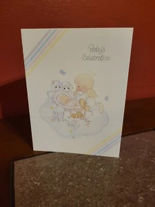 Precious Moments NCO73 "Baby's Celebration" Invitations -Set of 20 - Picture 1 of 3