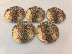 Set of (5) - Sakura Vincent Van Gogh Wildflowers - Salad or Dessert Plates 8" - Picture 1 of 7