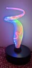 Lumisource Electra Spiral Sculptured Plasma Motion Art Lamp Light Corded Tested