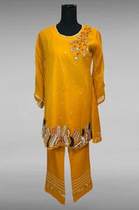 Eid Kids Shalwar Kameez Outfit | Pakistani Indian Party Wear Boys Girls Clothes - Picture 1 of 5