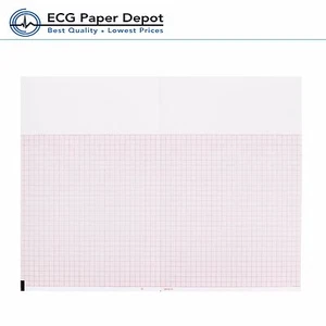 ECG EKG Thermal Paper 8.50"x5.5" Burdick 007989 Eclipse 850 Compatible 24 Packs - Picture 1 of 4