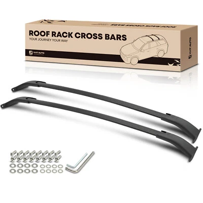 Black Aluminum Alloy Roof Rack Cross Bars for Chevrolet Suburban Tahoe Cadillac - Image 1 of 4