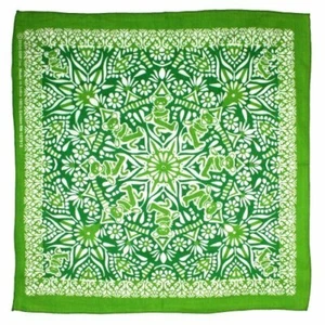 AGRADECIDO OSO MUERTO MANDALA - PAÑUELO VERDE - pañuelo en la cabeza, máscara GARCIA, WIER, CARNE, DURO - Imagen 1 de 1