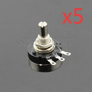 5pcs Cosmos Tocos RV24YN 20S B5K B502 24mm Single-turn carbon film Potentiometer - Picture 1 of 4