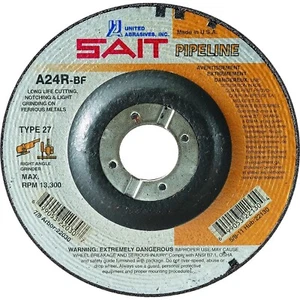 United Abrasives-SAIT 22030 4-1/2x1/8 Cut-Grinding Wheel - Picture 1 of 1