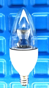 PLT 11355 4.5W 5000K E12 Dimmable LED Chandelier Light Bulb 40W replacement - Picture 1 of 6
