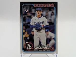 2024 Topps Update Series YOSHINOBU YAMAMOTO #US149 Rookie Debut RC - Picture 1 of 2