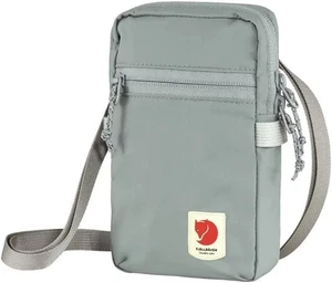 Fjallraven Unisex High Coast Pocket Crossbody Bag Gray Hiking Waterproof Durable - Picture 1 of 15