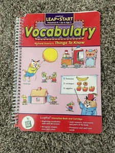 LeapFrog LeapPad Vocabulary Book Only Replacement Leap Start - Picture 1 of 2