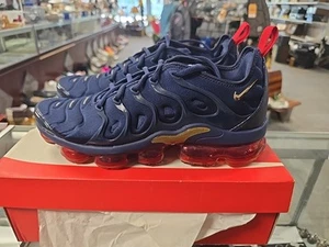 Nike Air VaporMax Plus TN Blue Red 924453‑405 Men's Shoes New with box - Picture 1 of 6