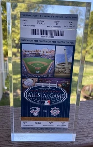 2008 MLB All Star Game Ticket Yankee Stadium July 15 Mounted - Picture 1 of 2