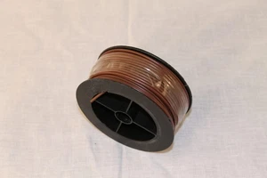 20 AWG copper strand wire - 62 feet per spool - brown, AC electric cable cord. - Picture 1 of 1
