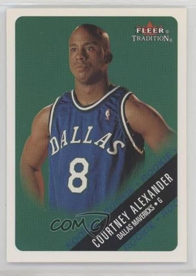 Pegatinas Fleer Tradition Courtney Alexander Rookie RC 2000-01 Foto 1 de 2
