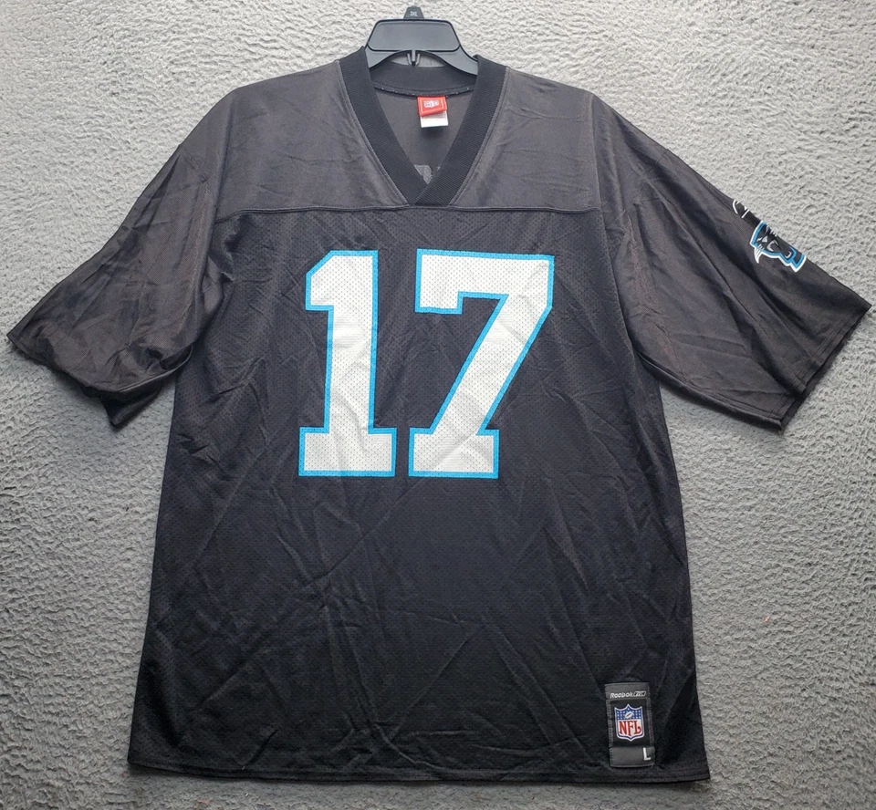 NFL Carolina Panthers Jake Delhomme #17 Camiseta Reebok Fútbol Para Hombre Grande Multi Foto 1 de 4