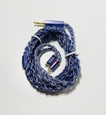 NiceHCK SpaceCloud Ultra IEM Flagship Cable 6N Silver Plated OCC+7N OCC - Image 1 of 3