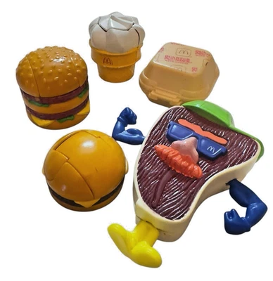 McDONALD'S CAMBIABLES Happy Meal Transformers Juguetes Lote de 5 De Colección Años 80 90 Foto 1 de 2