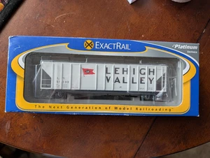 ExactRail EP-80176-1 HO Scale Lehigh Valley Bethlehem 4462 Hopper #51133 LN/Box - Picture 1 of 5