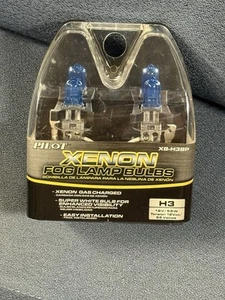 PAIR - PILOT XENON XB-H3BP FOG LAMP H3 BULBS 12V 55W - Picture 1 of 1