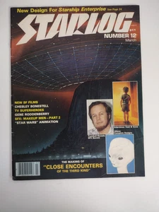 Starlog Magazin #12 Enge Begegnungen neue Sci Fi Filme Teufelsturm - Bild 1 von 3