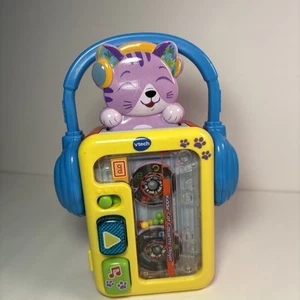Vtech Kiddie Katze Kassettenspieler ~ Musik, Mitsingen, ABC unterrichten & bezaubernd!!! - Bild 1 von 6