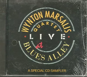 WYNTON MARSALIS QUARTET Live Blues alley 5 TRK SAMPLER PROMO DJ CD single SEALED - Picture 1 of 1