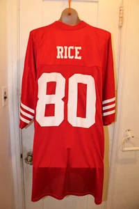REEBOK Colección Vintage Throwbacks San Francisco 49ers Jerry Rice #80 2XL - Imagen 1 de 6