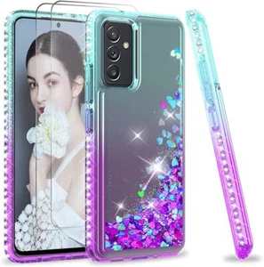 Case for Samsung Galaxy A82 5G A72 4G/5G Glitter Bling Clear Phone Case Cover - Picture 1 of 36