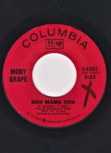 MOBY GRAPE OOH MAMA OOH 60'S PSYCH 45 - Picture 1 of 1
