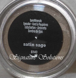 bareMinerals Eye Color/Shadow/Glimmer/Glimpse .28g - SATIN SAGE * - Picture 1 of 1