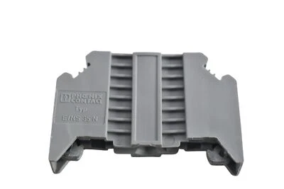 Lot of 50 NEW Phoenix Contact E/NS 35 N, End Clamp Terminal Block  - Image 1 of 3