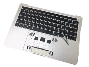 13" MacBook Pro A2159 Top Case Tastatur Akku 661-13619 Silber 3301 EMC A+ GRD - Bild 1 von 2