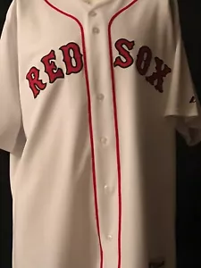 Boston Red Sox #81 Authentic White Home Jersey with 100th Anniversary Patch - Picture 1 of 3