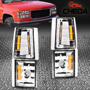 Luces de esquina de señal de giro transparentes aptas para Chevrolet C/K Tahoe Suburban G 1994-1999 - Imagen 1 de 10