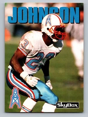 1992 SkyBox Impact #151 Richard Johnson   Houston Oilers - Image 1 of 2